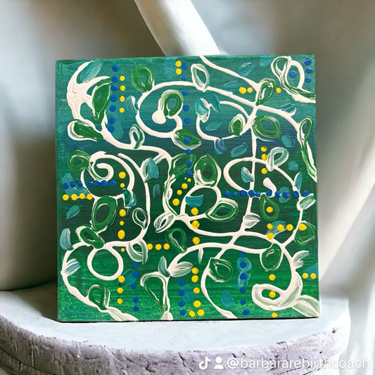 Chakra tiles green 2